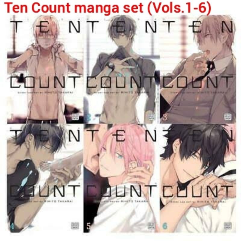 Ten Count manga set (Vols.1-6) | Shopee Philippines