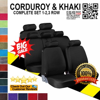 Corduroy 2024 seat cover