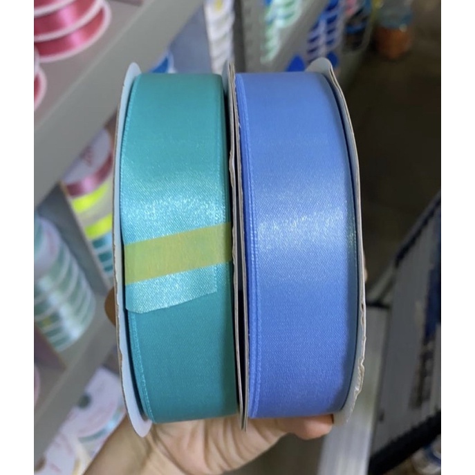 1 inch and 1/2 inch Satin Ribbons Wholesale | Shopee Philippines