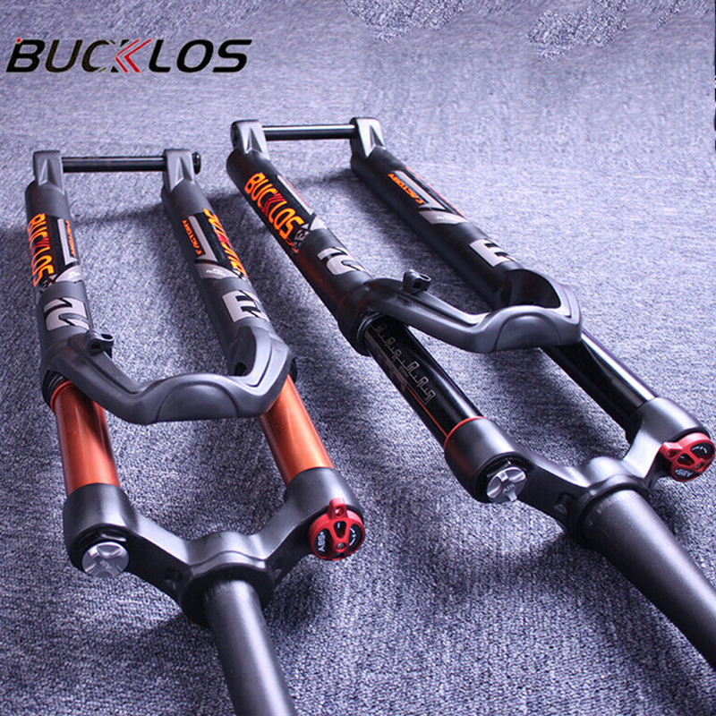 BUCKLOS Suspension Fork Mtb 26 27.5 29 Air Forks 15mm 140mm Travel Straight Tapered Bike Front Shopee Philippines