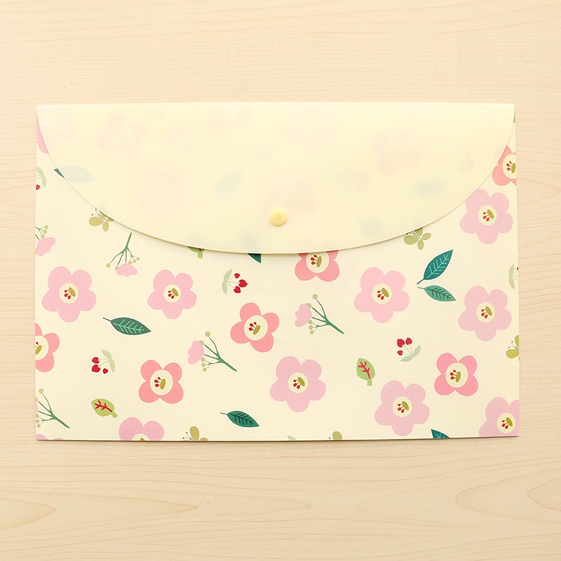 A4 plastic envelope cute cartoon file bag student stationery 1pc XPY ...