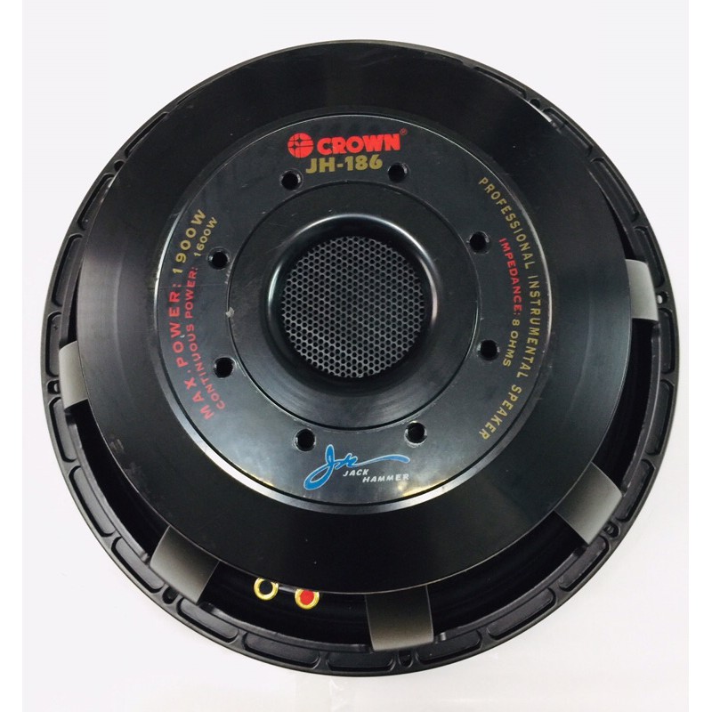 Crown speaker 18 store inches