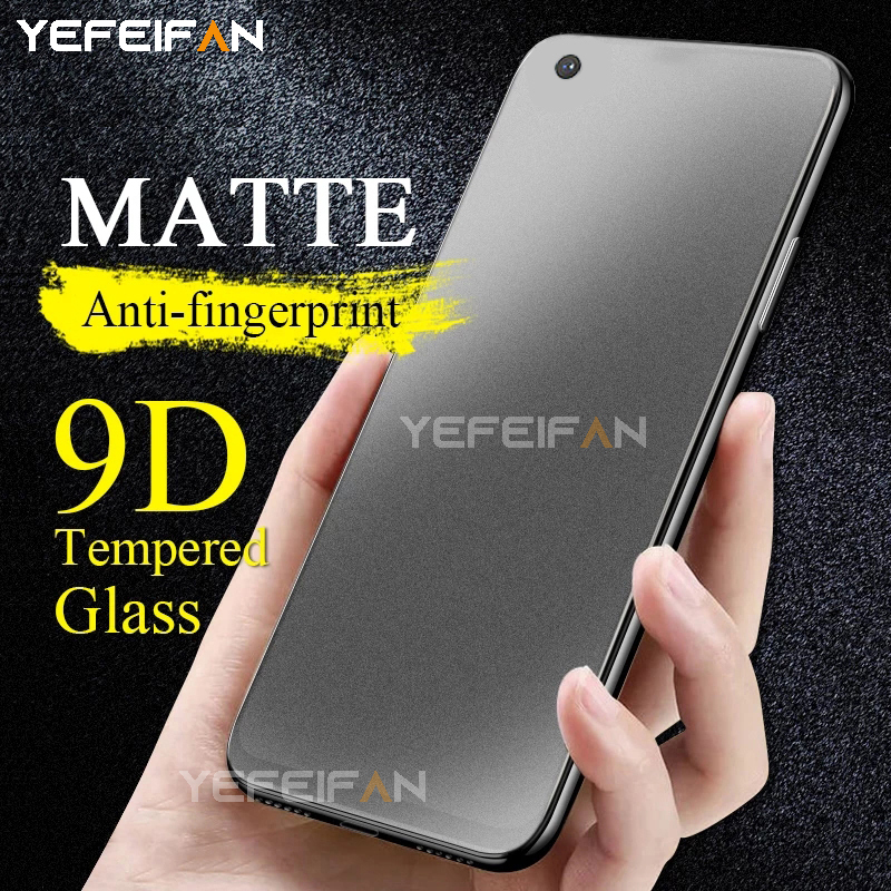 OPPO A74 5G Tempered Glass Matte Glass Film for OPPO Reno 4G 5G A94 A52  A72 A92 A53 A5S Anti-fingerprint Screen Protector