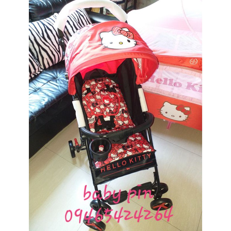 Hello kitty store umbrella stroller