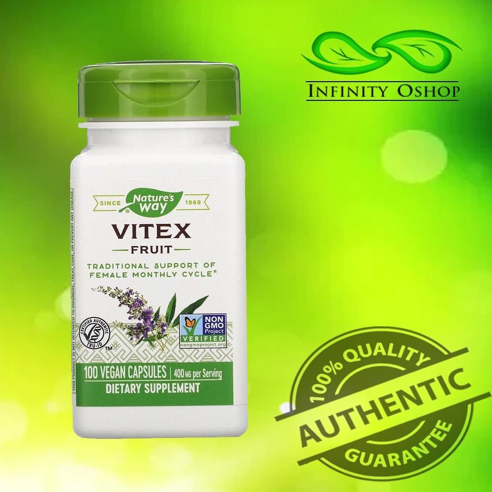 Nature's Way - Vitex Fruit 100 Veg Caps | Shopee Philippines