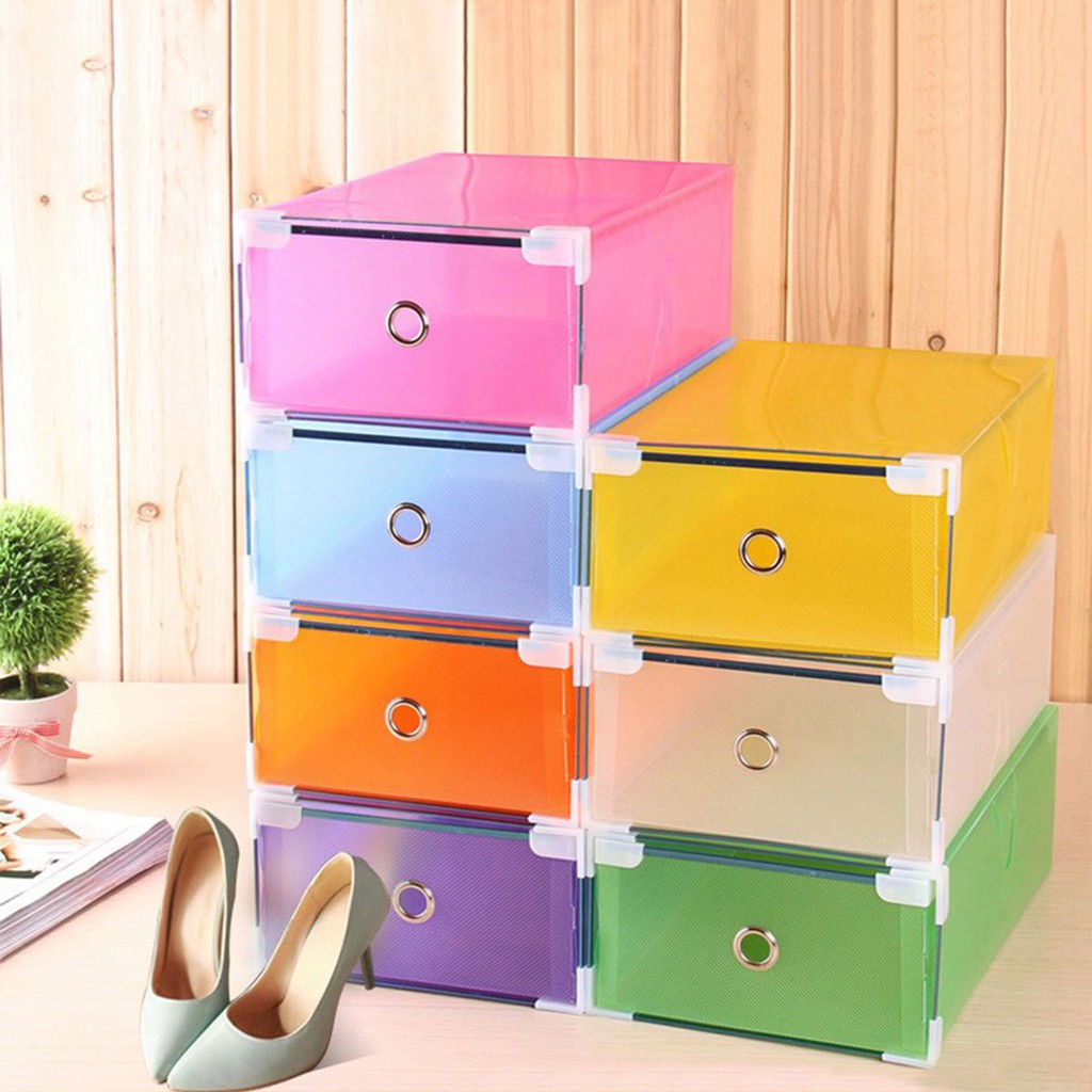 Shoe box organizer shopee sale