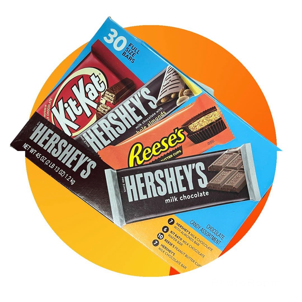 Hershey's Chocolate FullSize Variety Pack, 30 count Shopee Philippines