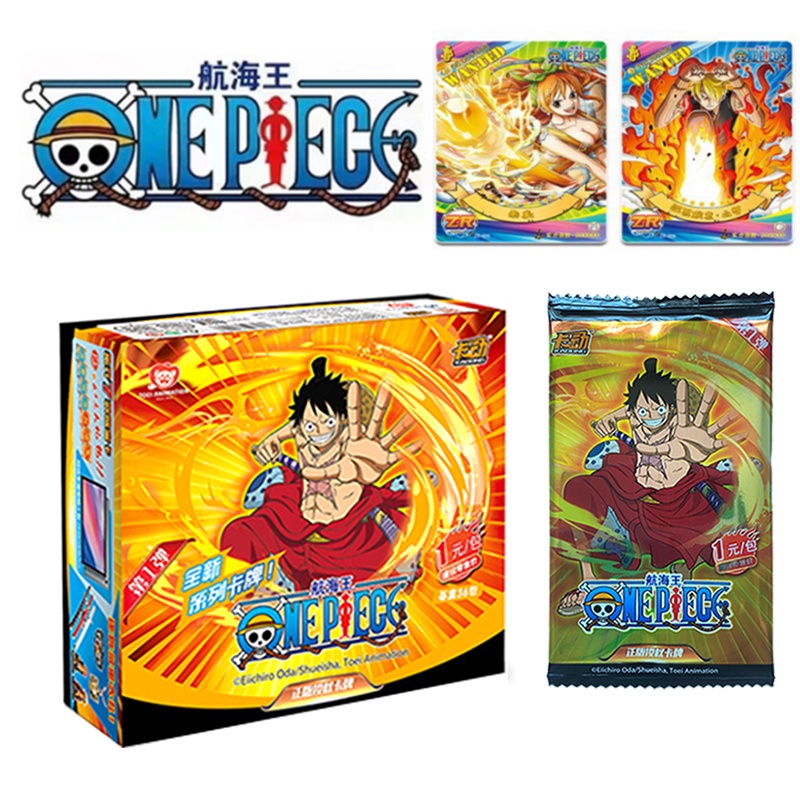 One Pieces Card Game Animation Peripheral Character Collection Card ...