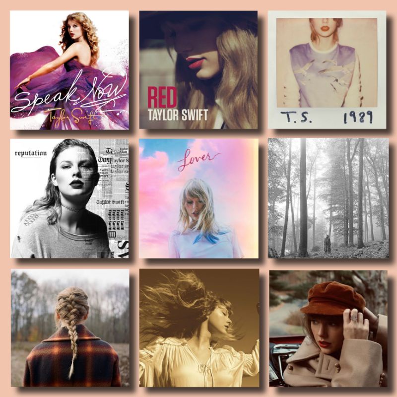 Taylor Swift Inspired Vinyl (Album Cover on Sintra Board) Photo Tile ...