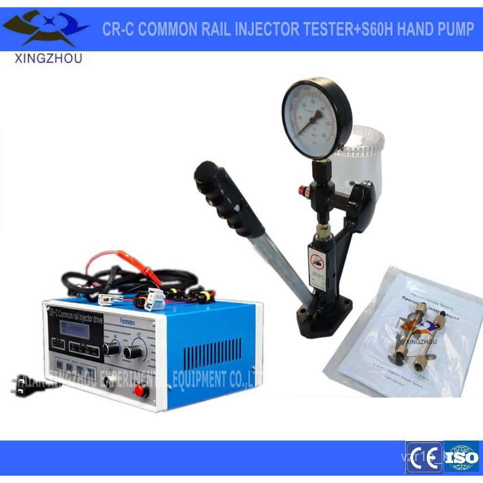 CRC Diesel Fuel Injection Common Rail Injector Tester With S60H Nozzle