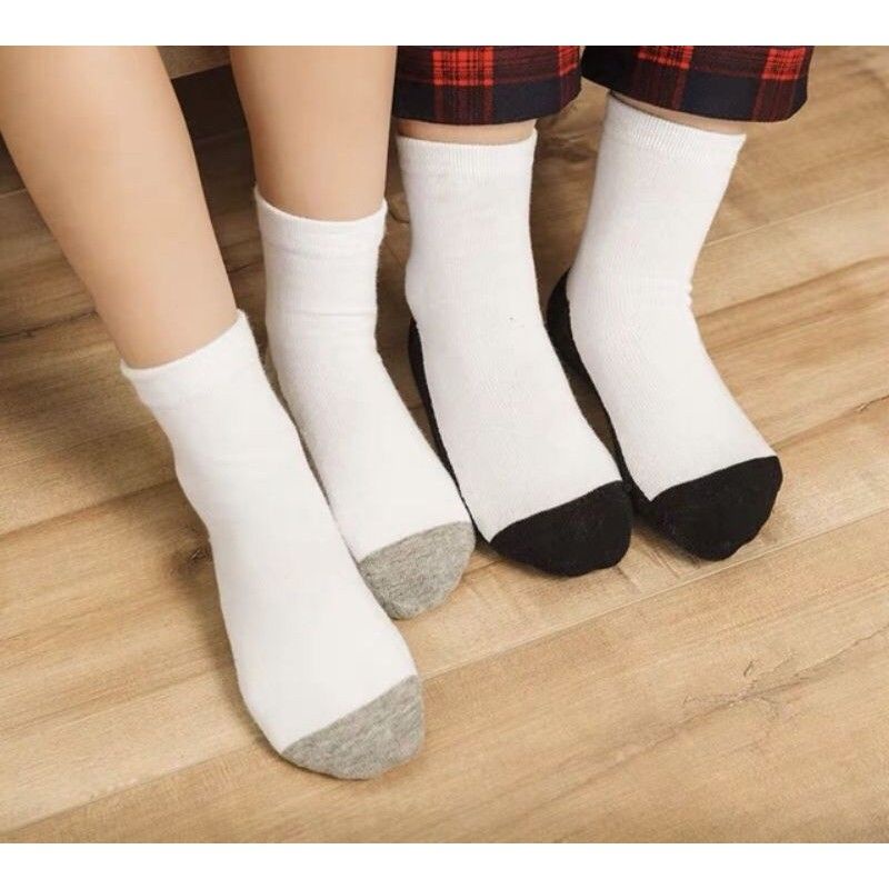 6Pairs Unisex Cotton School Kid's Socks 3/7yrs | Shopee Philippines