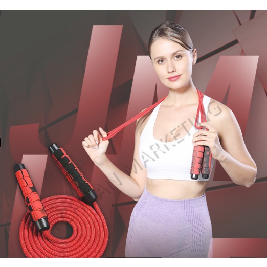 Steel Wire Jump Rope Adjustable Skipping Rope Tangle-free Jump Rope ...