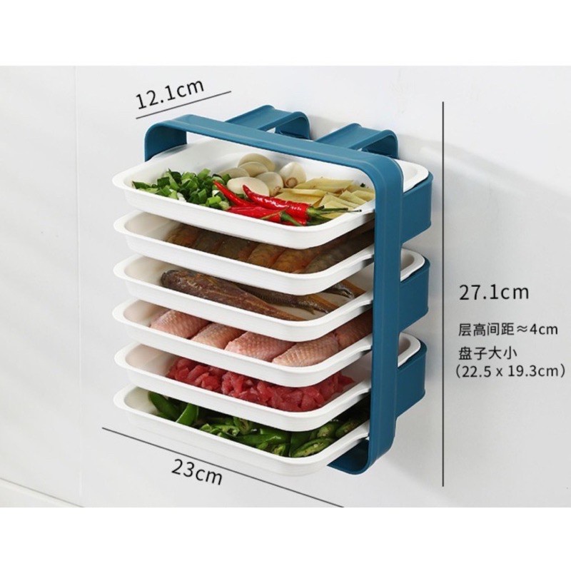 Vegetable Shelves 6 Stacking Kitchen Food Rack 6 Layer | Shopee Philippines