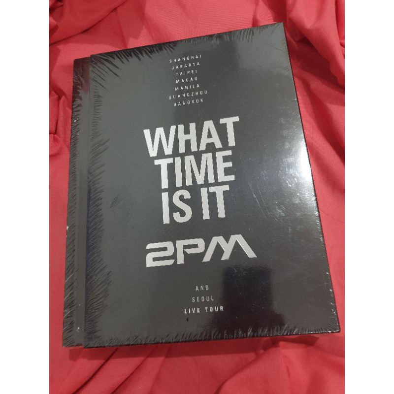 2PM What Time Is It Concert Dvd | Shopee Philippines