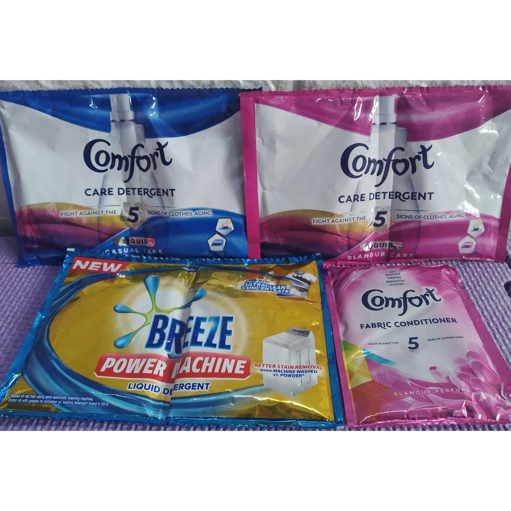 Comfort Care Detergent & Fabric Conditioner (Glamour Care & Glamour Perfume)