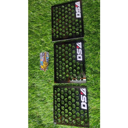 DS4 RADIATOR COVER (BLACK) | Shopee Philippines