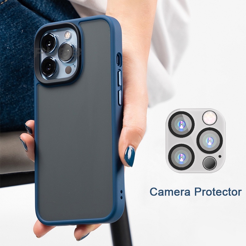 Shockproof Armor Matte Case on compatible for iPhone 15 14 13 Pro Max ...