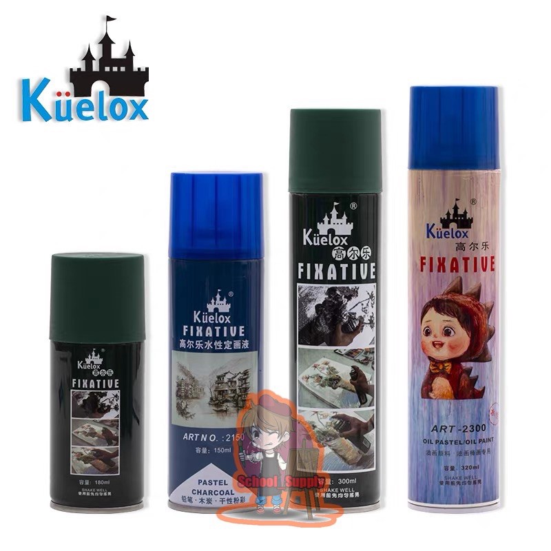 Fixative Spray Varnish Spray For Painting Kuelox Shopee Philippines