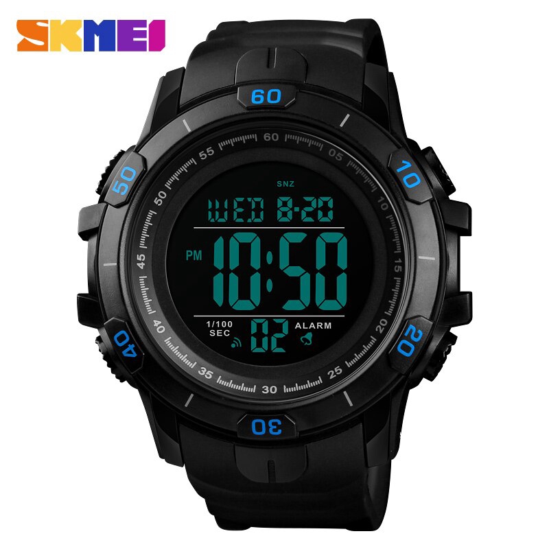 SKMEI Mens Sports Watches Fashion Outdoor Waterproof Digital Watch - Main Image