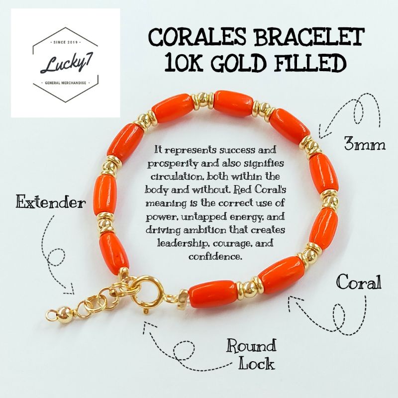 Coral clearance bracelet meaning