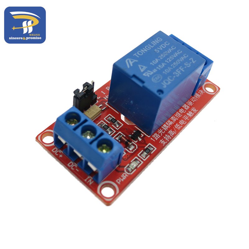 1 Channel 5V Relay Module Board Shield with Optocoupler Support High ...