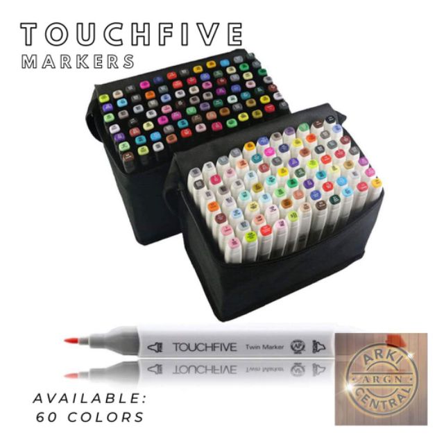 Touchfive markers on sale