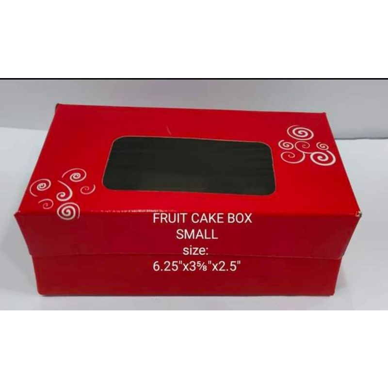 6 Small Fruit Cake Box (20PCS) Shopee Philippines