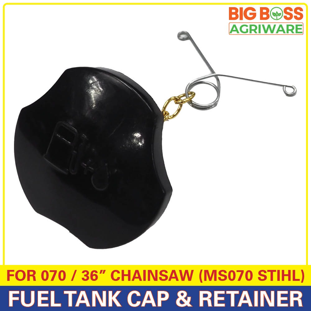 BBA Fuel Tank Cap w/ Retainer for MS 070 Chainsaw / 36