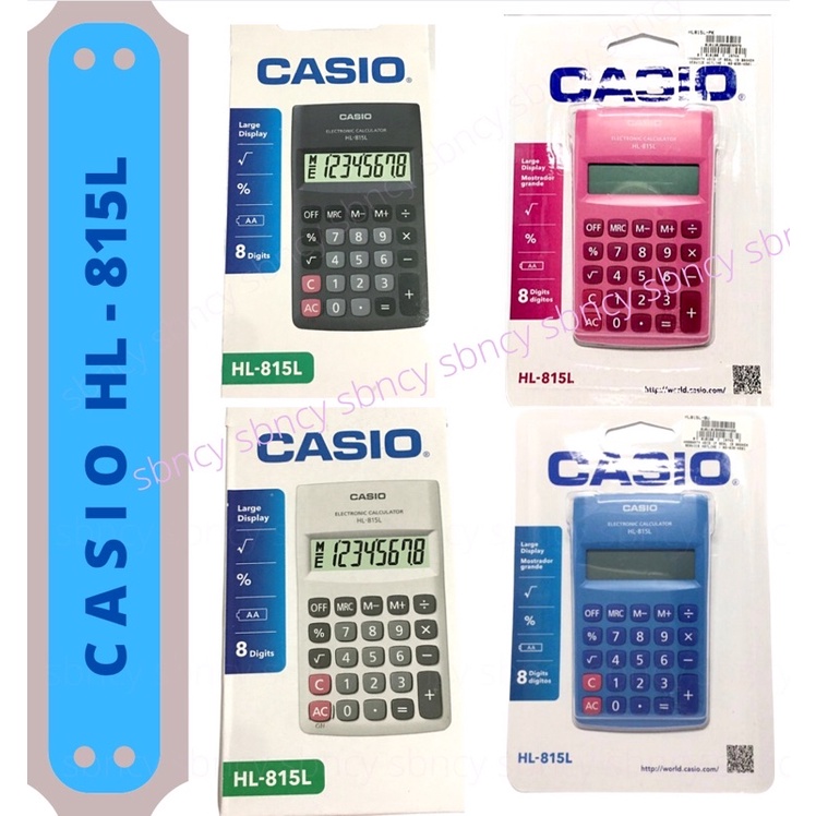 Casio hl online 815