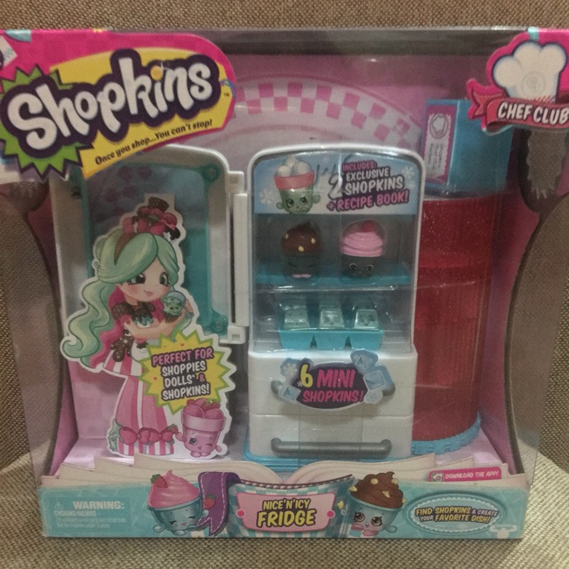 Shopkins nice n icy hot sale fridge