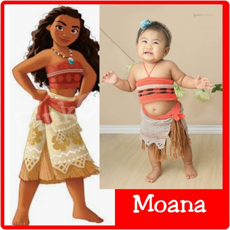 Moana 2024 baby costume