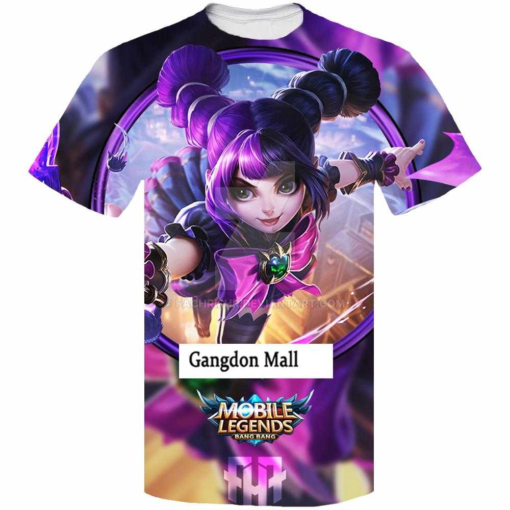 Lylia Little Witch Game Mobile Legends 3D All Over Printed T Shirt | Shopee  Philippines