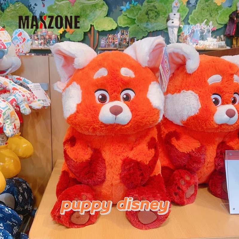 MAXZONE 20CM Disney Anime Turnings Red Plush Toys Kawaii Pillow Cartoon Stuffed Animals Panda