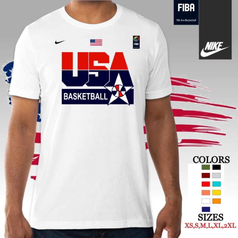 Team usa best sale basketball t shirt