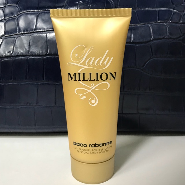 Paco rabanne lady million body online lotion