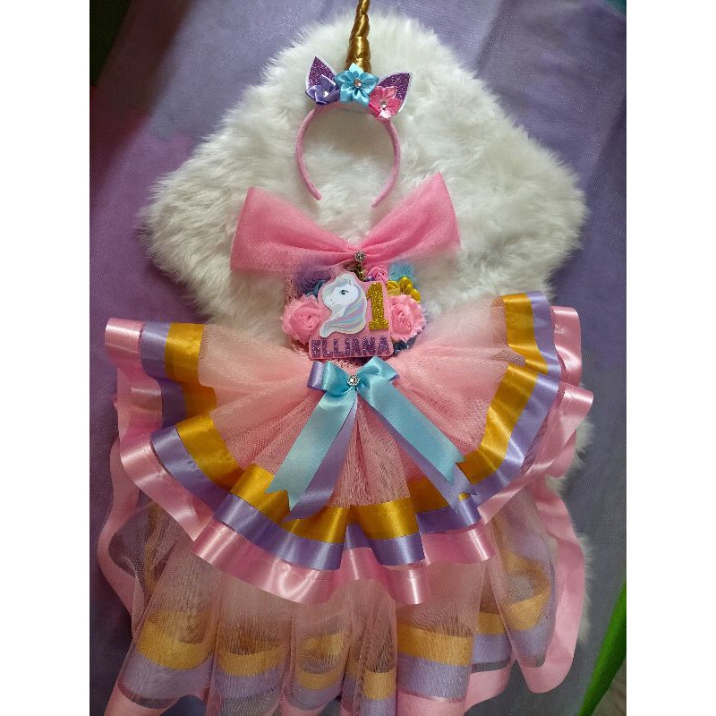 Unicorn store dress shopee