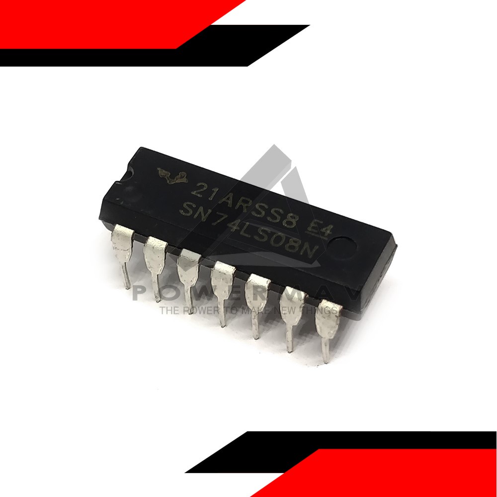5x SN74LS08N (74LS08) – IC Porta AND Quadrupla DIP-14 – Nuovi