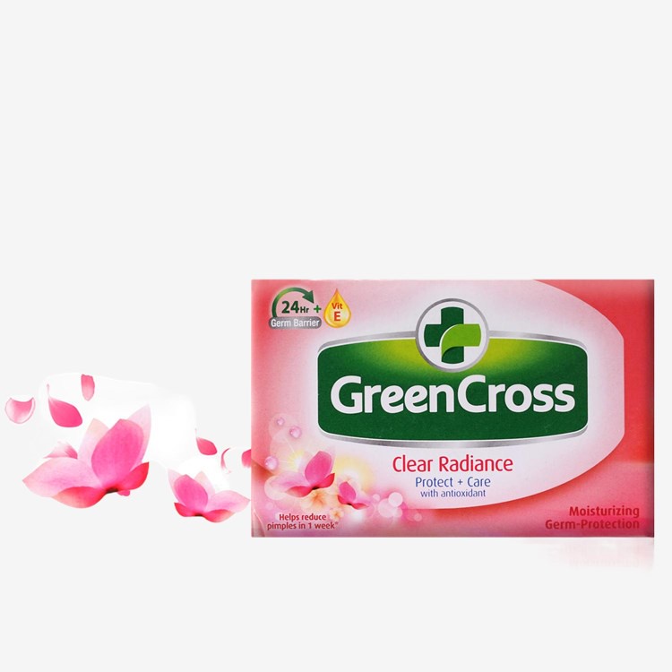 Green Cross Clear Radiance Moist Protection Bar Soap 125g Shopee