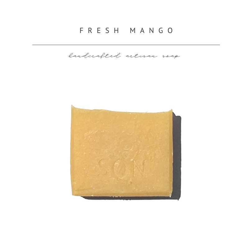 SQN • Fresh Mango Handcrafted Artisan Soap Shopee Philippines