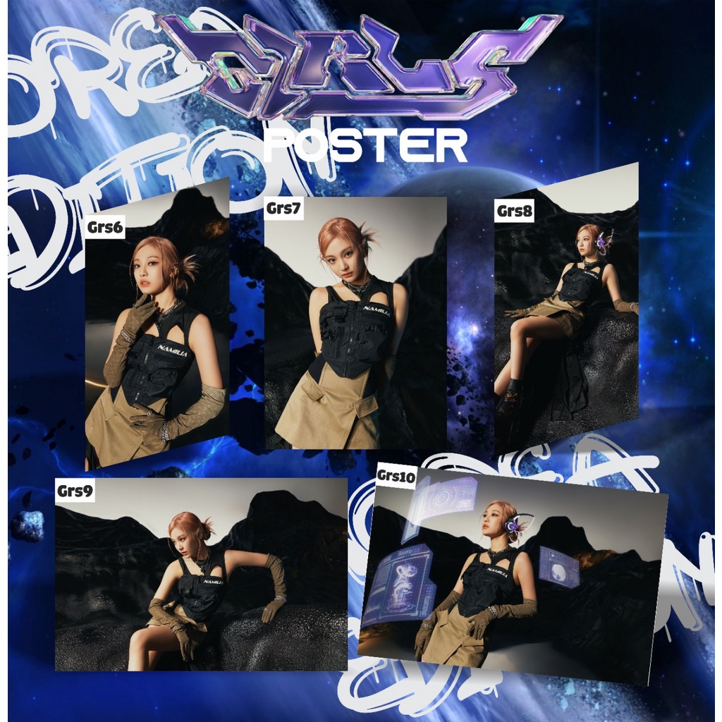 AESPA Girls Karina Giselle Winter Ningning My Kpop Poster | Shopee ...