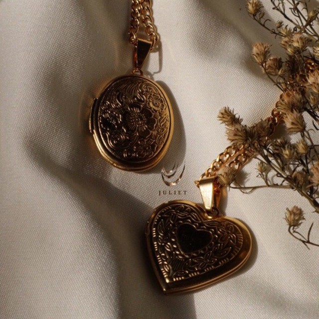 Locket Necklace (stainless steel) | Shopee Philippines