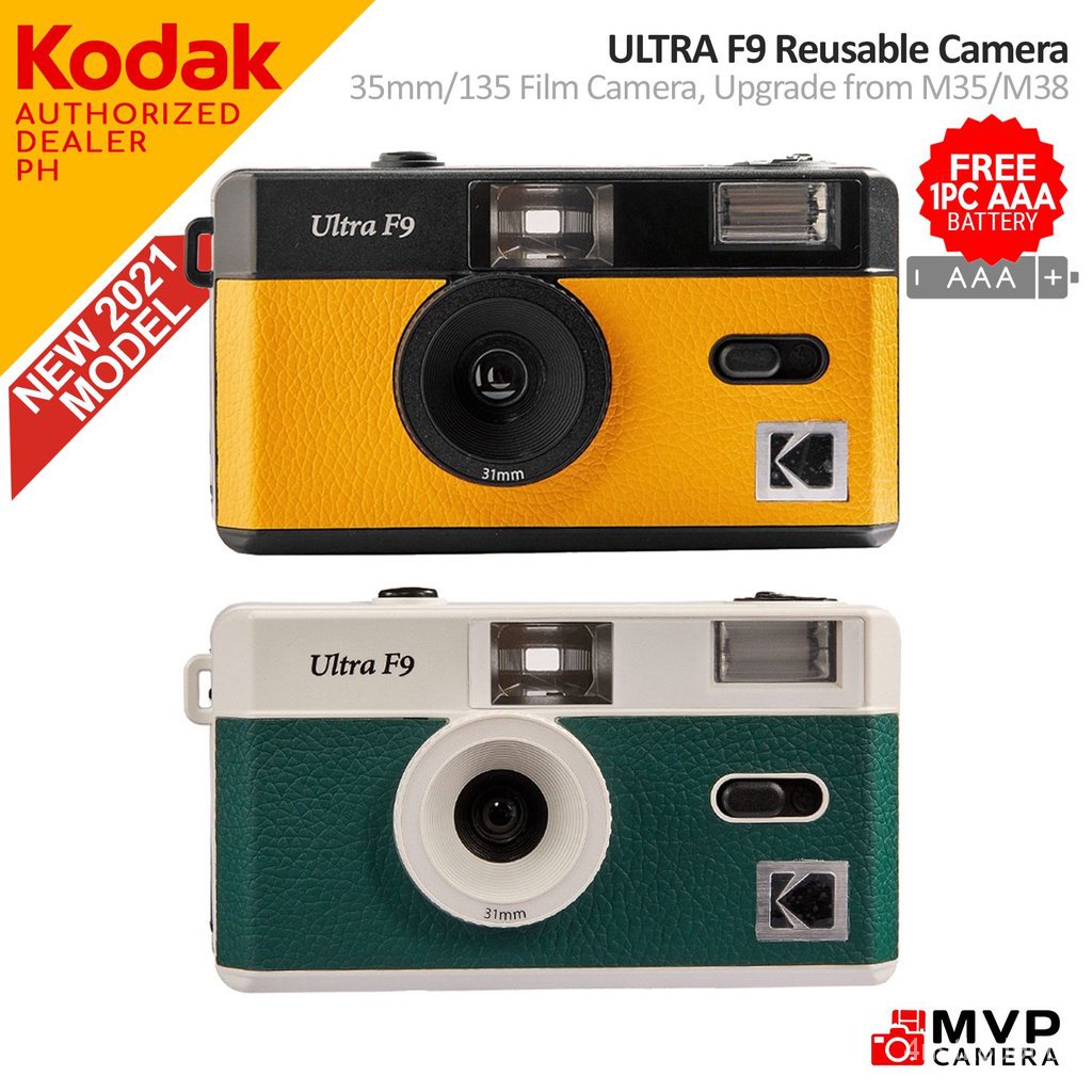 KODAK Ultra F9 35mm 135 Reusable Film Camera Upgrade Of Kodak M35 M38 ...