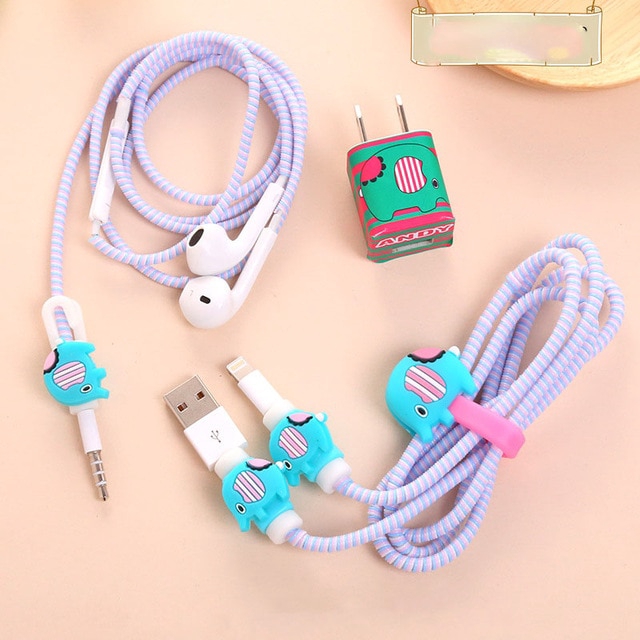 Cable Protector Diy Iphone Cable New Cable Winder Diy Set TPU