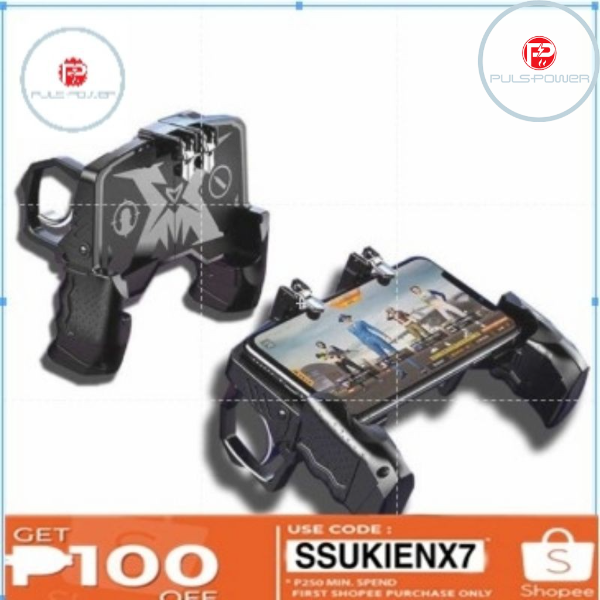 K21 Pubg Mobile Joystick Gamepad Recovery L1 R1 Trigger Game Shooter ...