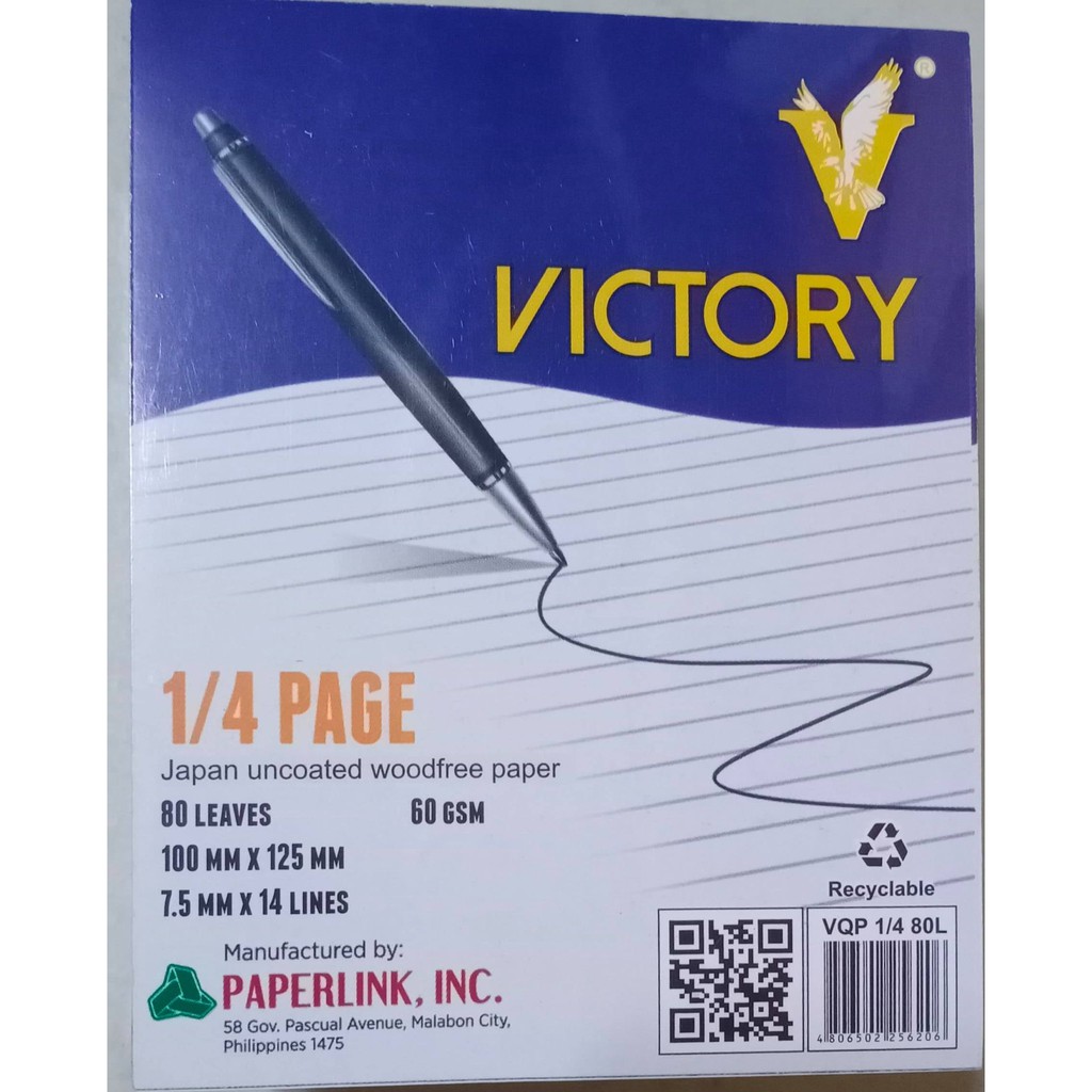 Shop 1 4 pad paper for Sale on Shopee Philippines