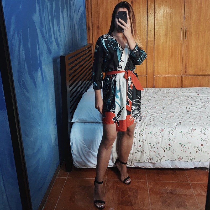 Zara clearance kimono dress