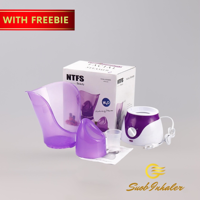 Steam Inhaler for Suob 5 in 1 Facial Steamer Open Pore Salt Portable ...