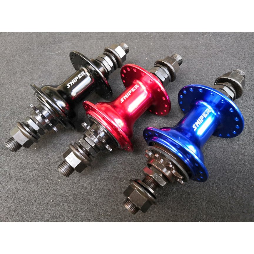 NEW IMPROVED SNIPER REAR HUB 14MM CASSETTE TYPE SEALED BEARING 9T LOUD ...