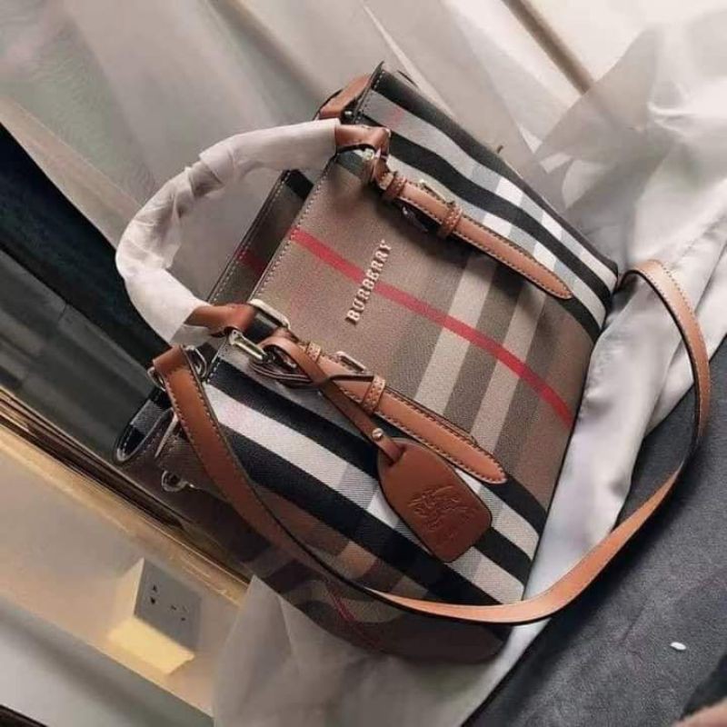 Burberry two store way bag