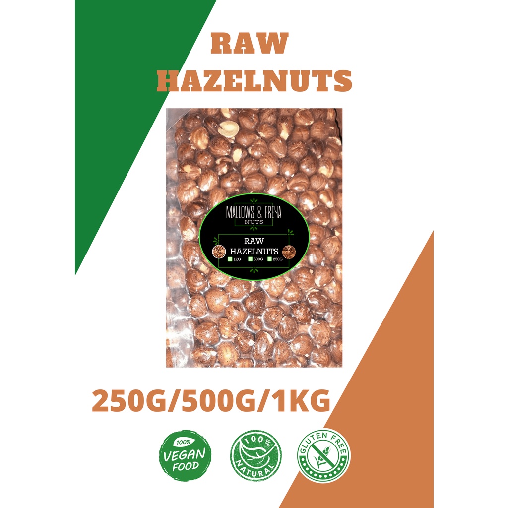 RAW HAZELNUTS (250G/500G/1KG) Shopee Philippines